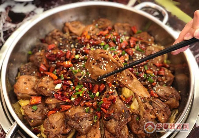 蜀壹干锅辣鸭头加盟